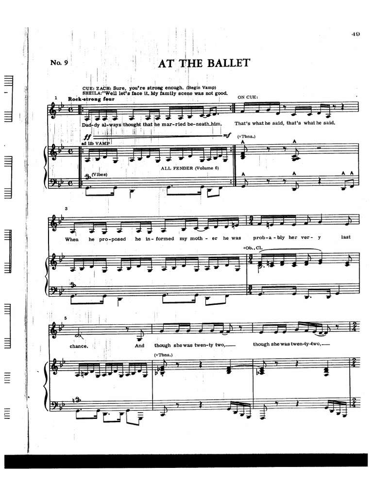 At The Ballet | PDF