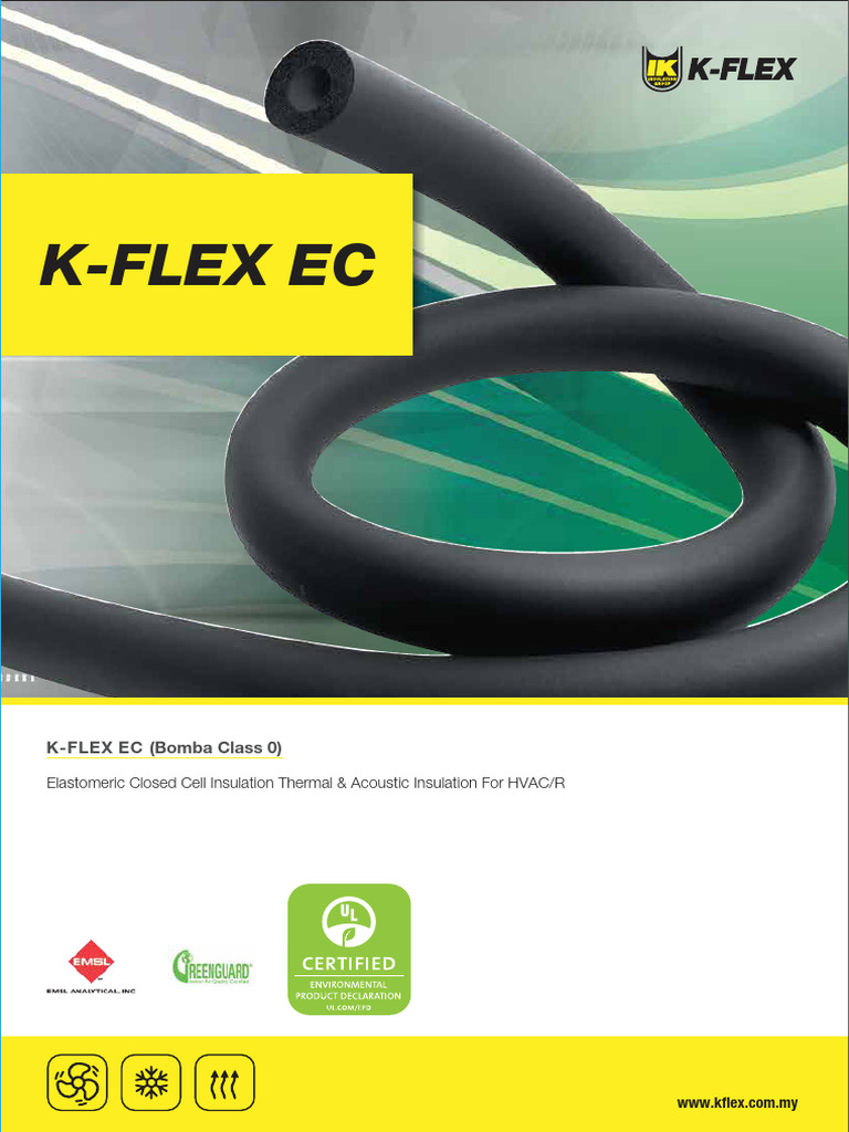 K-FLEX EC Product Catalog Overview | PDF | Building Insulation ...