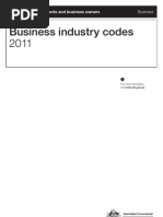 ATO Industry Classification