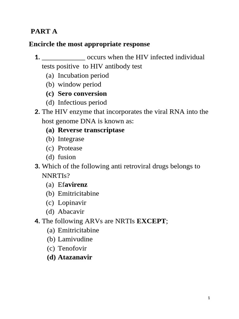 Medical Exam Questions and Answers | PDF | Tuberculosis | Medical ...
