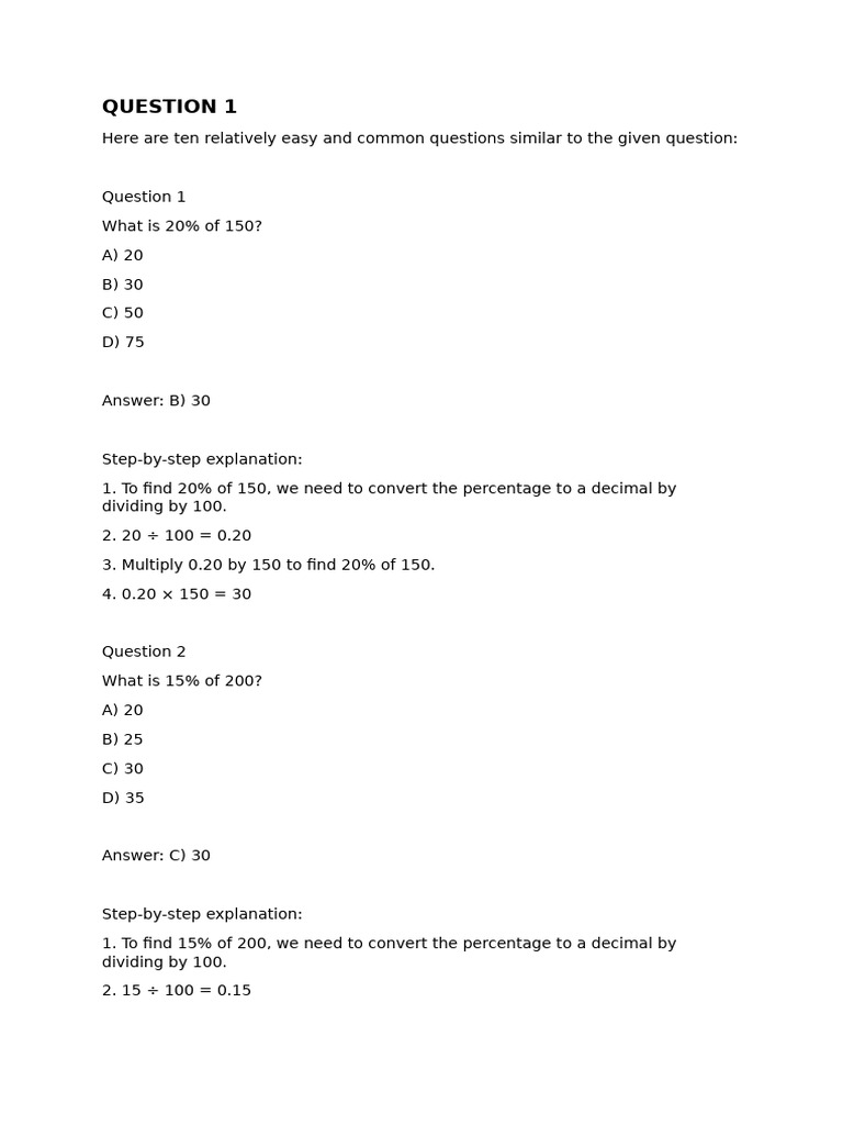 Checking M1 MATH EASY | PDF | Fee | Equations