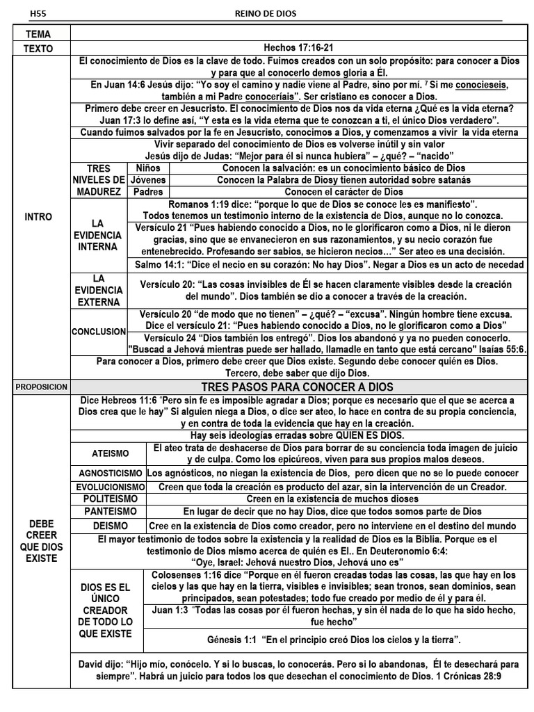 Conocer a Dios: Pasos y Evidencias | PDF | Dios | Vida eterna ...