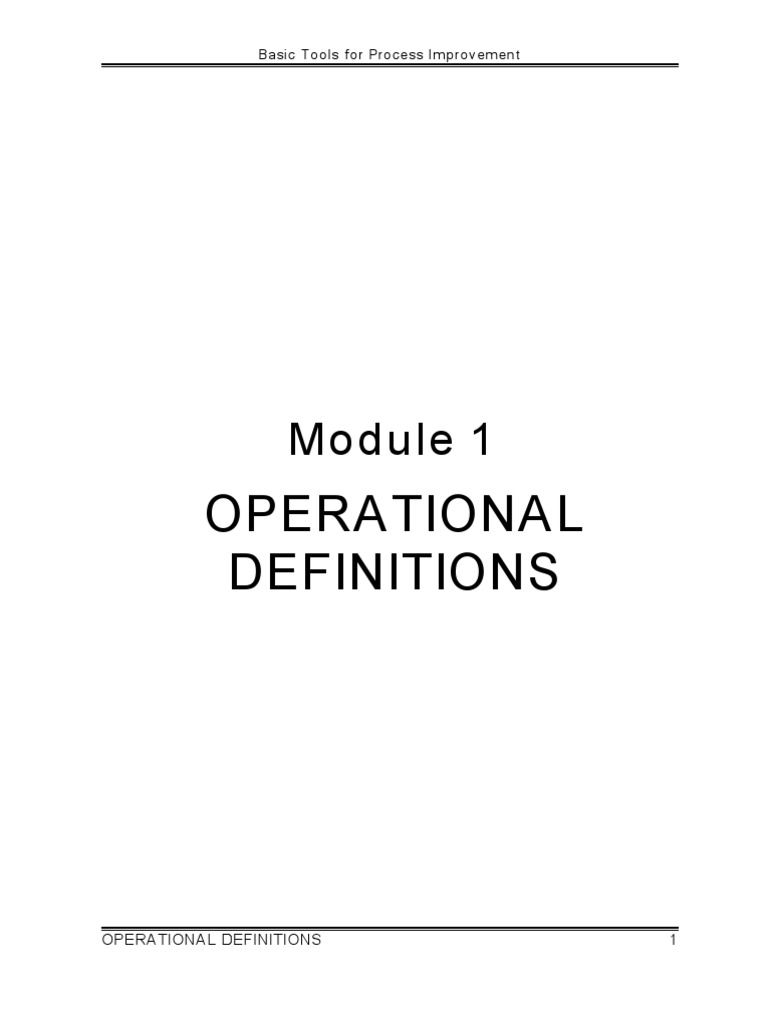 Mod1 Opdef | PDF