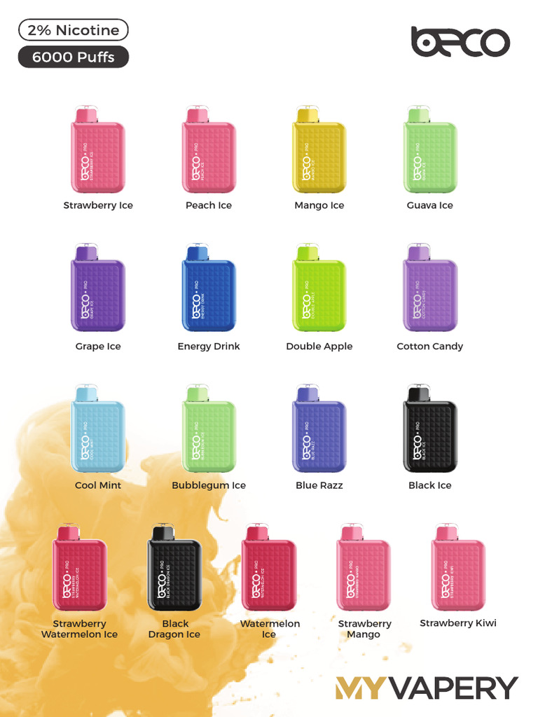 vape flavor list The Top 15 Best Vape Juice Flavours To Try In 2025 main image 0