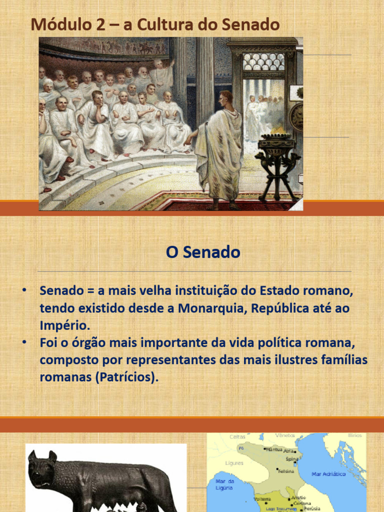 Cultura e História do Senado Romano | PDF | Império Romano | Augustus