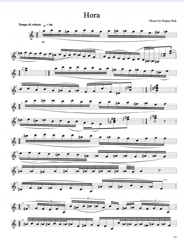 Hora - Stepan Rak | PDF