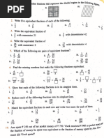 Corbett Maths: Equivalent Fractions Guide | PDF | Mathematical Notation ...