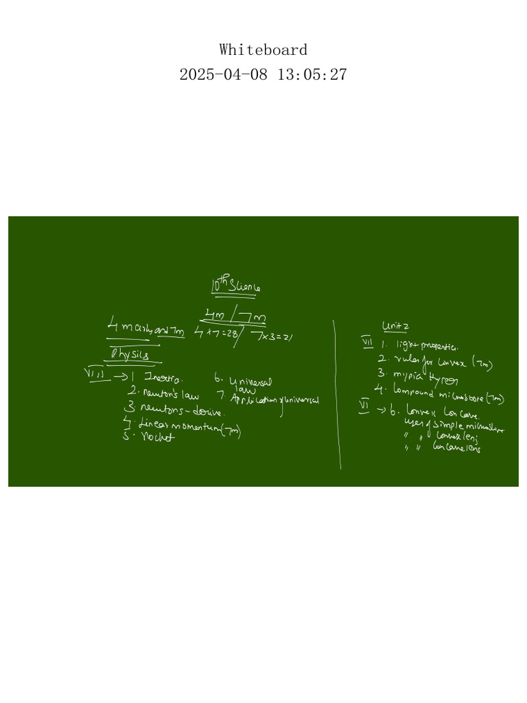 Science Important Questions | PDF