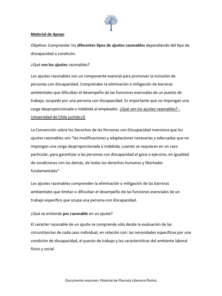 Ajustes Razonables para Inclusión Laboral | PDF | Invalidez | Autismo