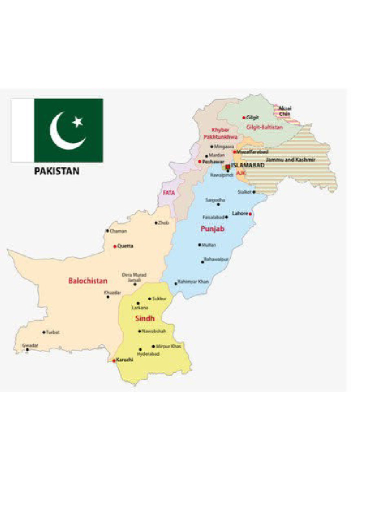 Pakistan Political Maps | PDF