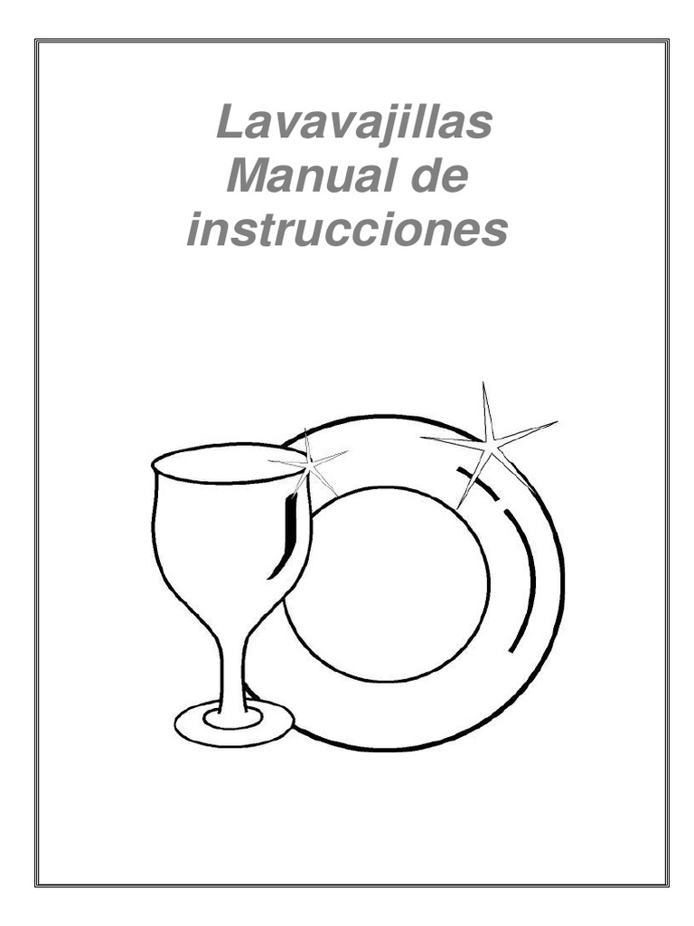 Manual de Instrucciones Lavavajillas Telefunken | PDF | Lavavajillas