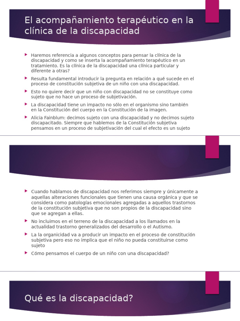 Clinica de La Discapacidad | PDF | Invalidez | Discapacidad intelectual