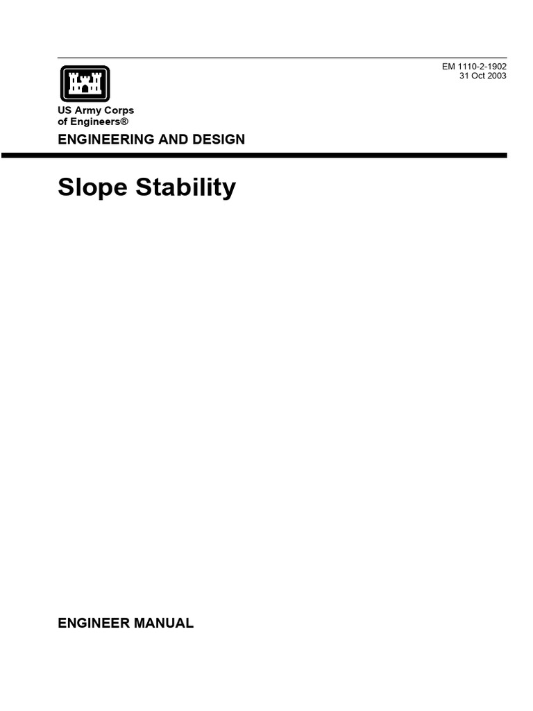 30. SLOPE STABILITY (Parte 1) | PDF | Applied And Interdisciplinary ...