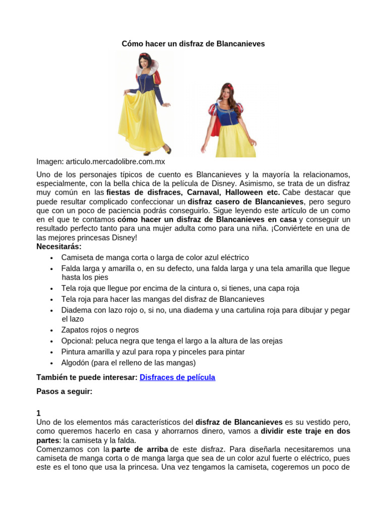Disfraz De Blancanieves Para Hombre – Incluye Camiseta, Falda, Capa Y Diadema – Ideal Para Carnaval, Fiestas Y Cosplay – Talla XL