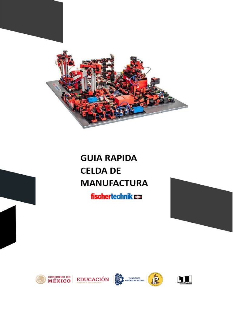 GUIA RAPIDA CELDA DE MANUFACTURA | PDF | Botón (Computación)