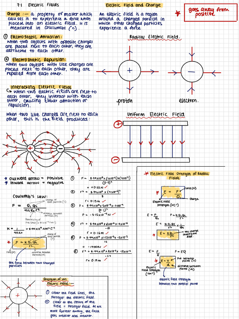 Electric Field 2 | PDF