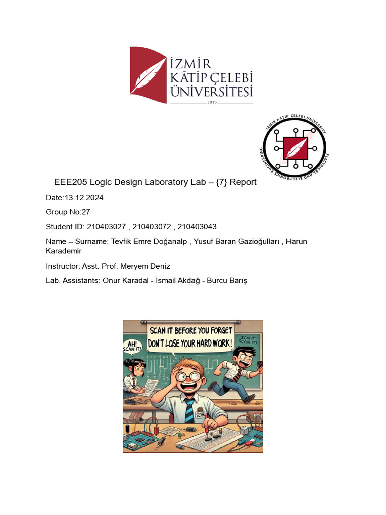 Logic Design Lab: Latches & Flip-Flops | PDF | Computer Engineering ...