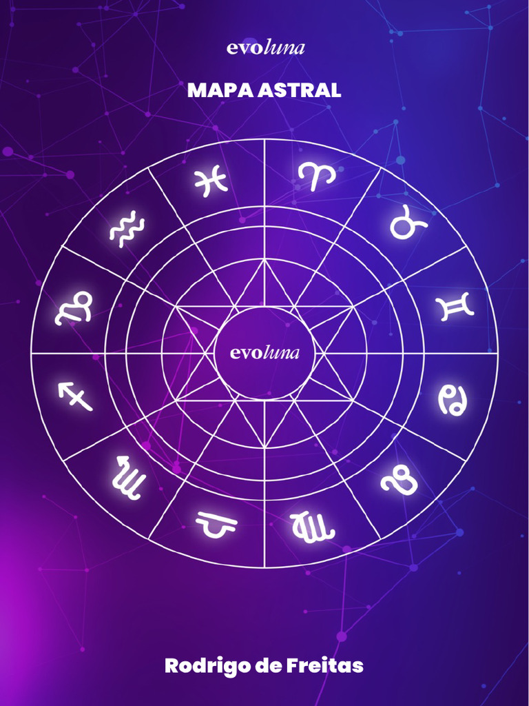 Mapa Astral de Rodrigo: Sol em Virgem | PDF | Signo do zodíaco | Zodíaco