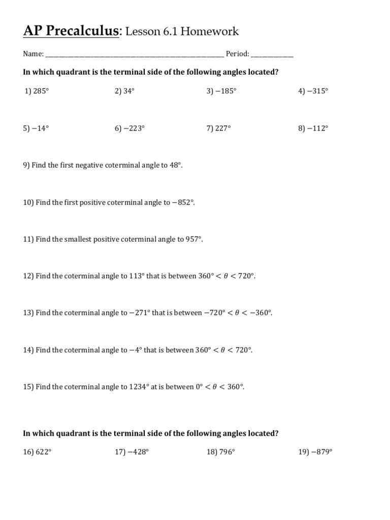 Lesson+6 1+homework | PDF
