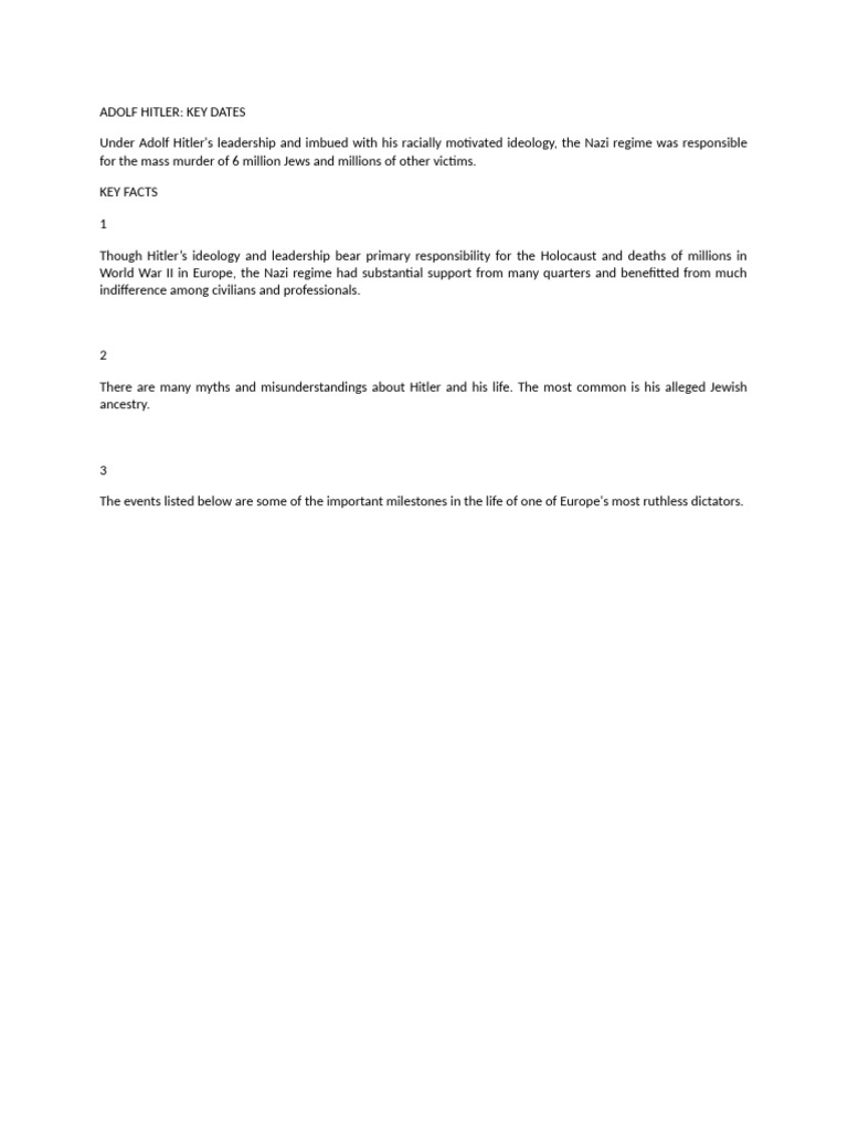 Adolf Hitler - K-Wps Office | PDF