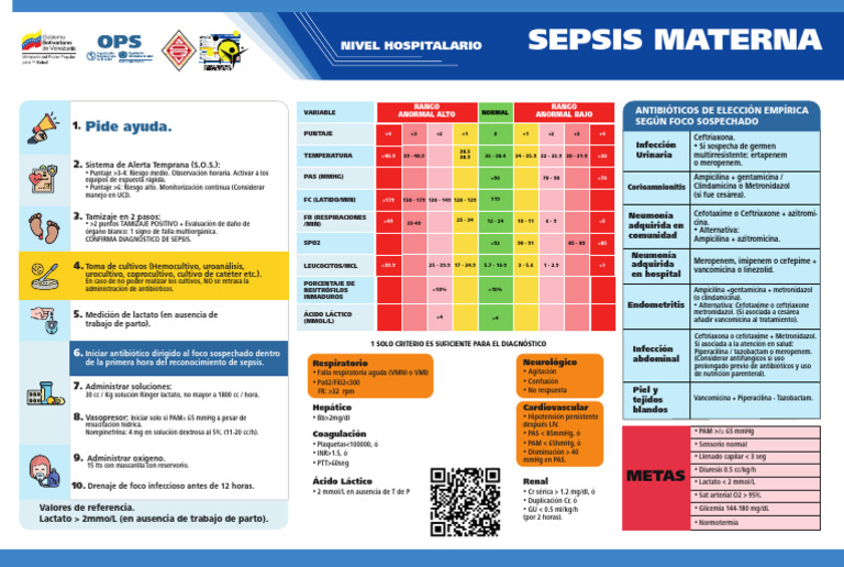 Protocolo de Manejo de Sepsis | PDF | Septicemia | Especialidades Medicas