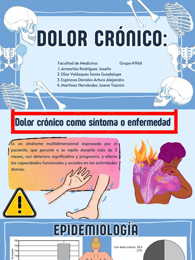 Dolor Crónico: Epidemiología y Tratamientos | PDF | Fibromialgia | Dolor