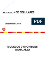 Catalogo Telefonos Disponibles Claro Mayo 2011