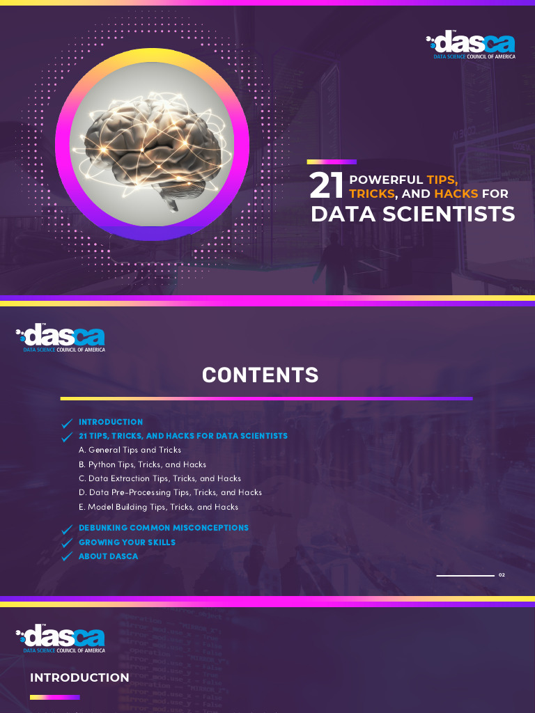 21 Powerful Tips Tricks and Hacks For Data Scientists | PDF | Databases ...