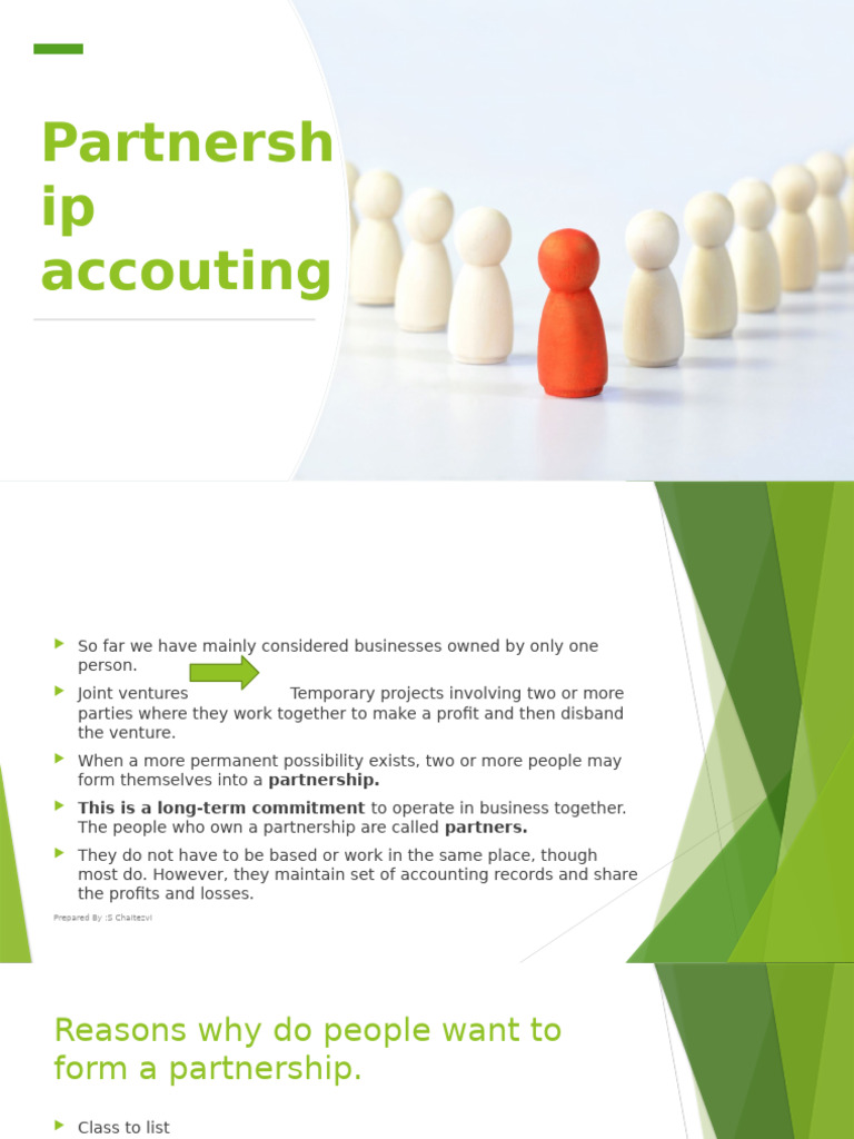 Understanding Partnership Accounting Basics | PDF | Partnership ...