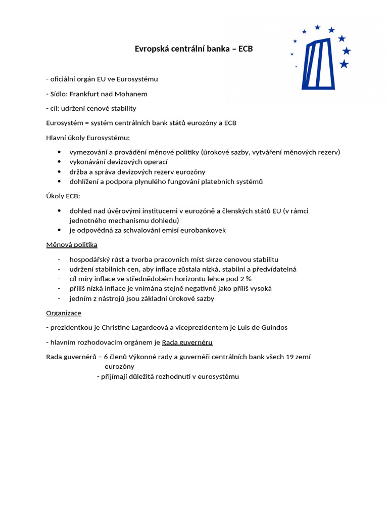 Ecb, Eib | PDF