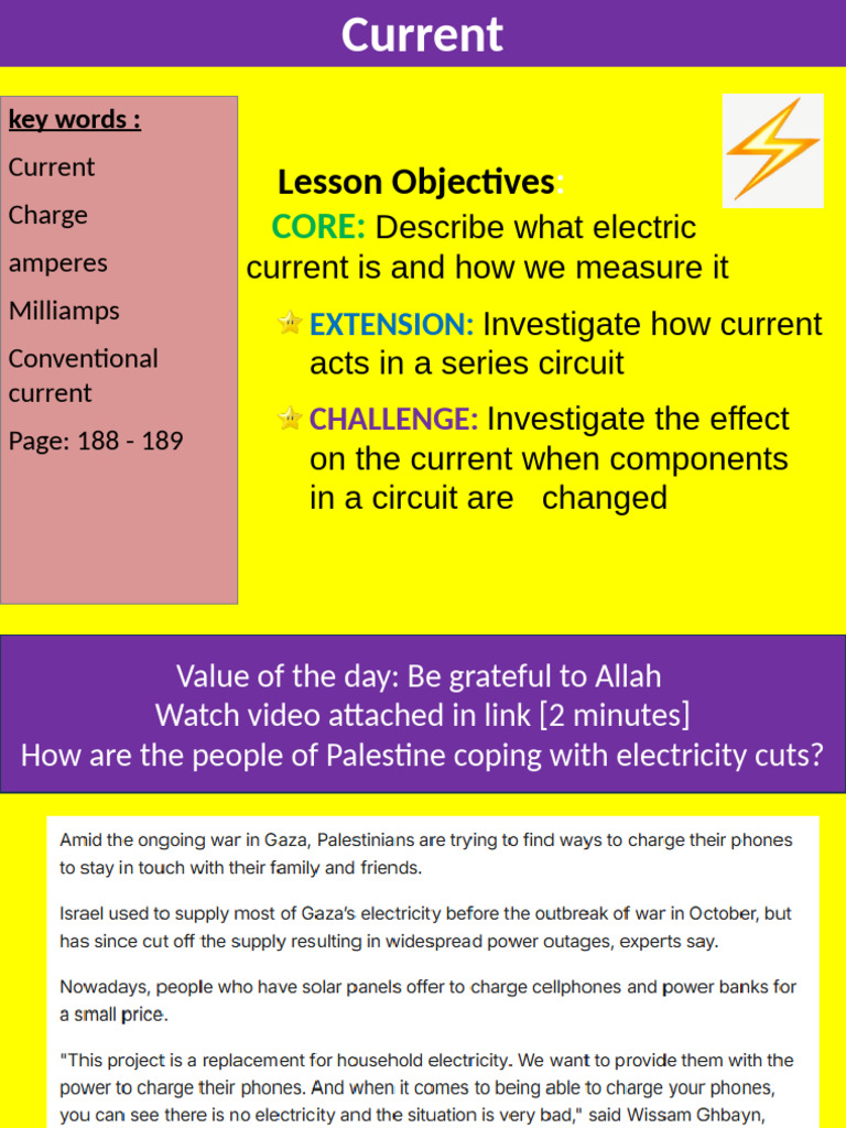 T1Y9W11L1 Current | PDF | Electric Current | Series And Parallel Circuits