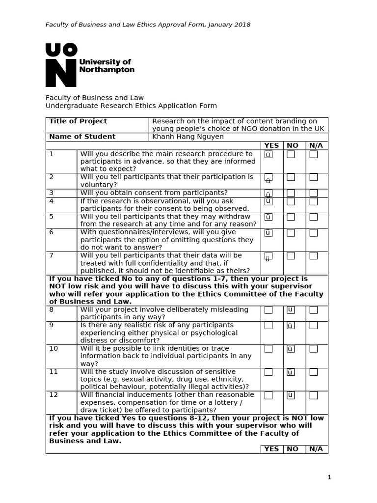 Annex-1-UG-Ethics-Application-Form (1) | PDF