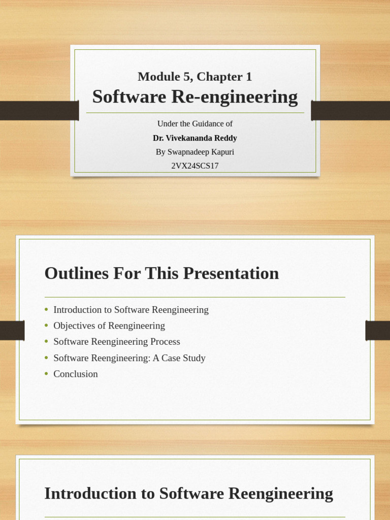 ASE Seminar 2 Module 5, Chapter 1 | PDF | Software | Software Engineering