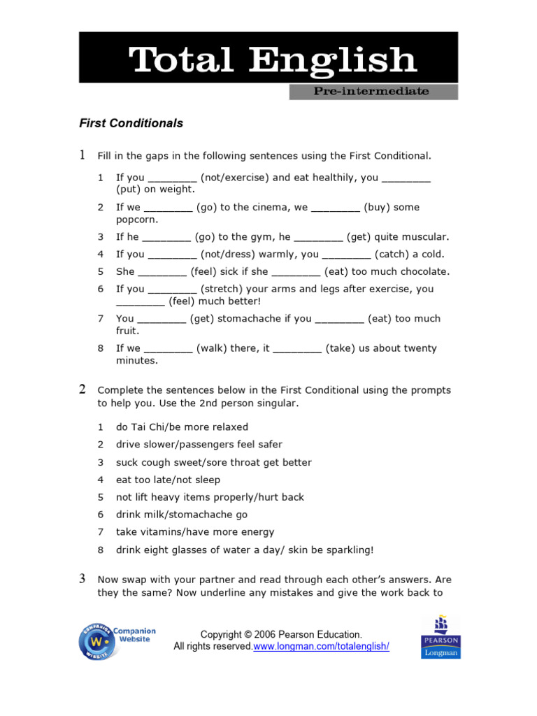 1st Conditional | PDF