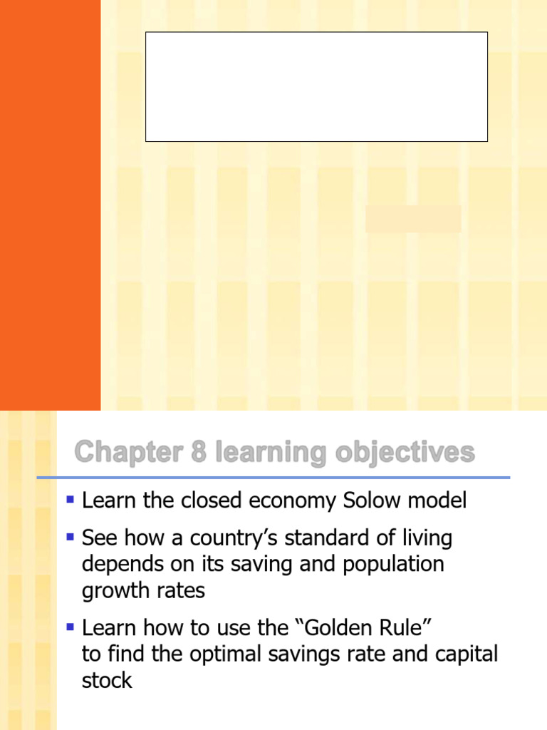 Economic Growth: Solow Model Insights | PDF | Production Function ...