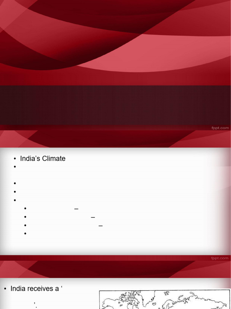 Understanding India's Climate Patterns | PDF | Monsoon | Rain