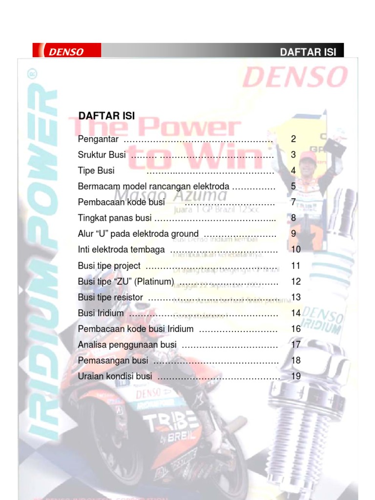 Katalog Busi Denso dan NGK | PDF