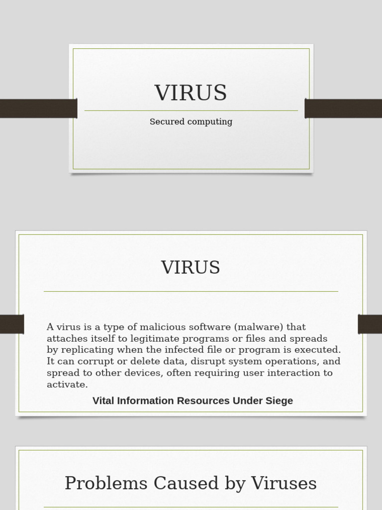 Understanding Computer Viruses | PDF | Computer Virus | Malware