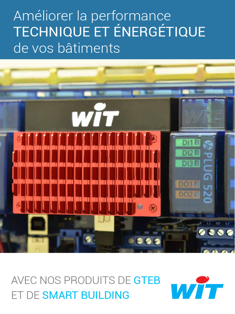 Optimisez vos bâtiments avec WIT | PDF | Entrée/Sortie | GSM