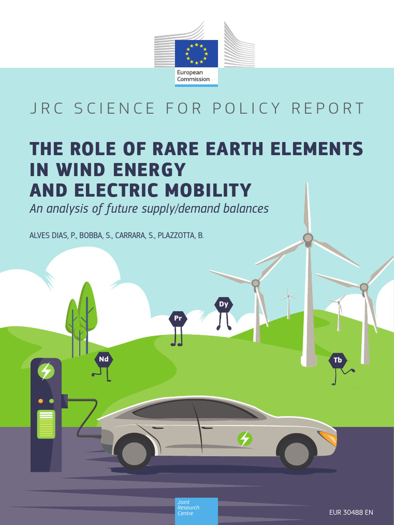 Jrc122671 The Role of Rare Earth Elements in Wind Energy and Electric ...