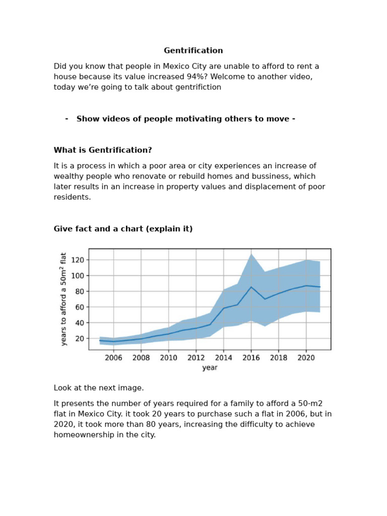 Understanding Gentrification in Mexico City | PDF | Inequality | Social ...