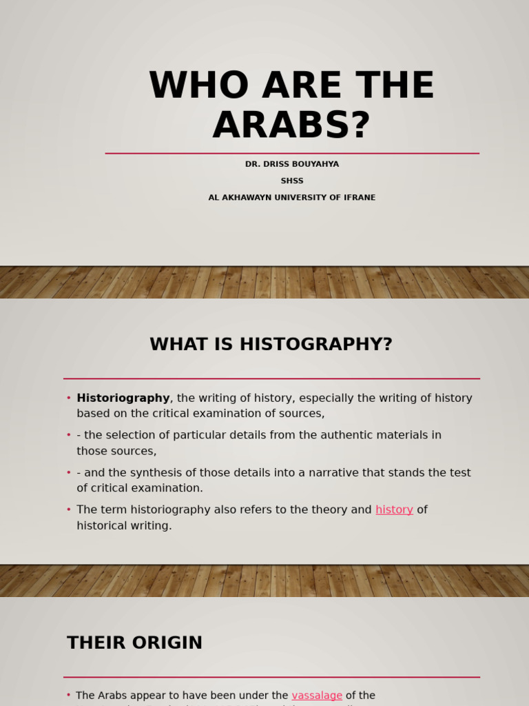 Who Are The Arabs | PDF | Arab Nationalism | Arabs