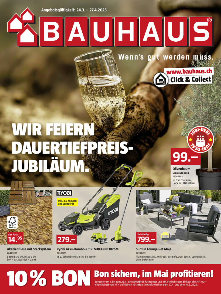 Der Neue BAUHAUS Prospekt Fr April Ist Da | PDF