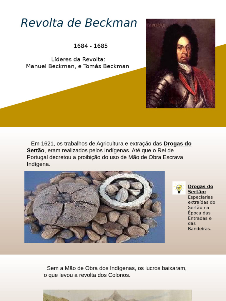 Revolta de Beckman | PDF