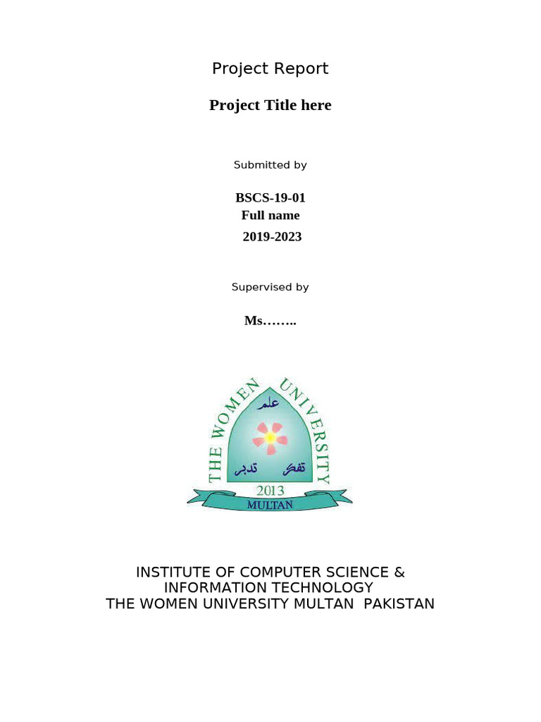 Computer Science Project Report 2019-2023 | PDF | Use Case | Databases