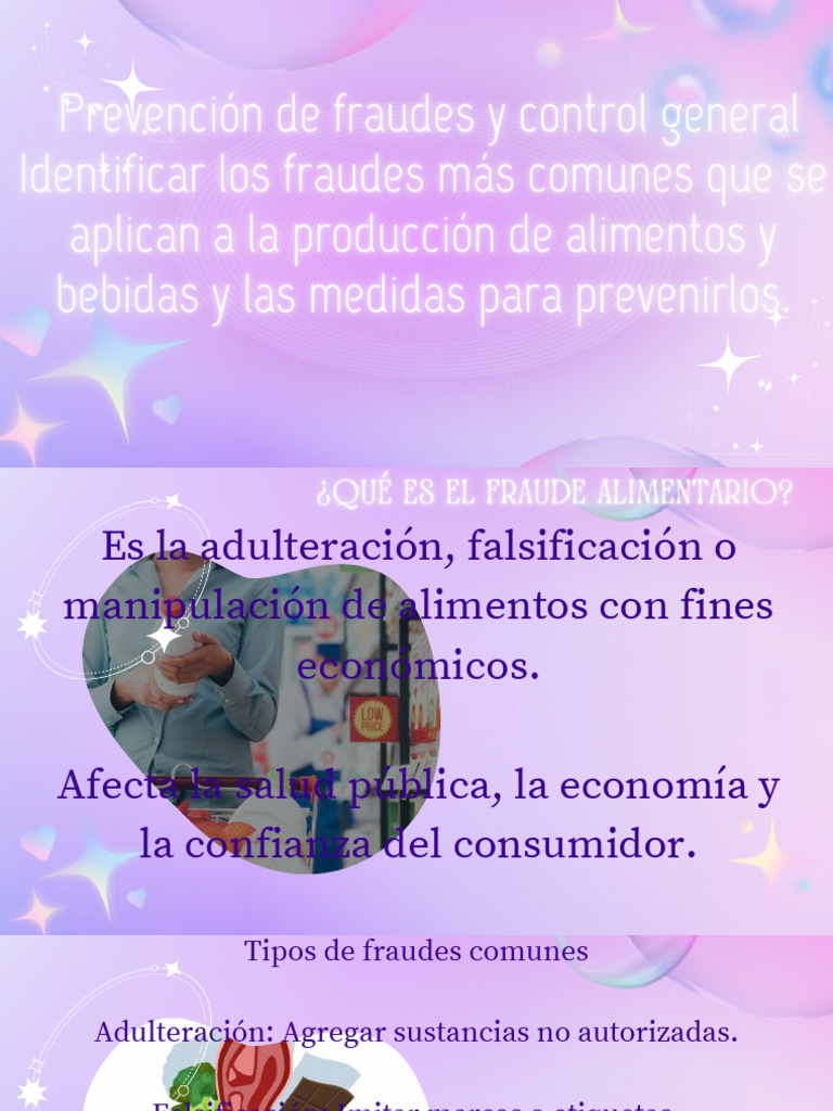 Prevención del Fraude Alimentario: Claves y Medidas | PDF | Análisis de ...