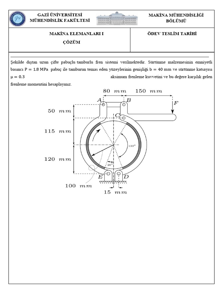 MM304 Örnek Sorular 4 (2021) - 1 | PDF