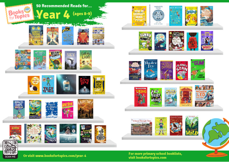 50 Best Books for Year 4 Kids | PDF