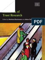 Handbook of Trust Research