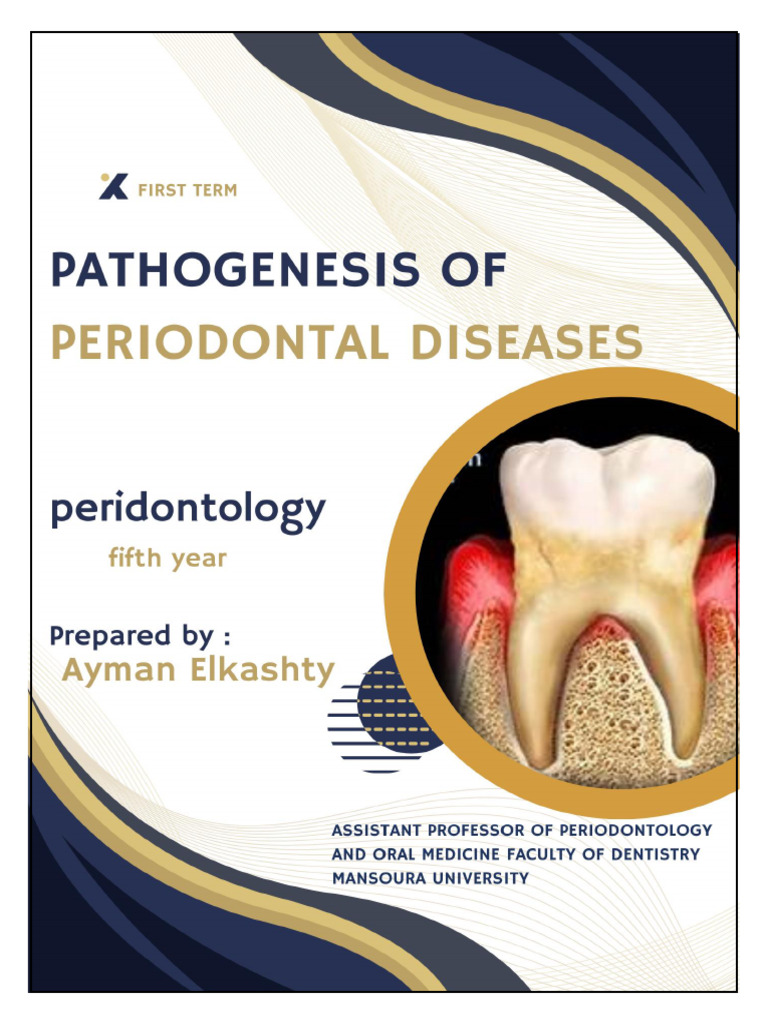 Pathogenesis of Periodontal Disease | PDF | Immune System | Inflammation